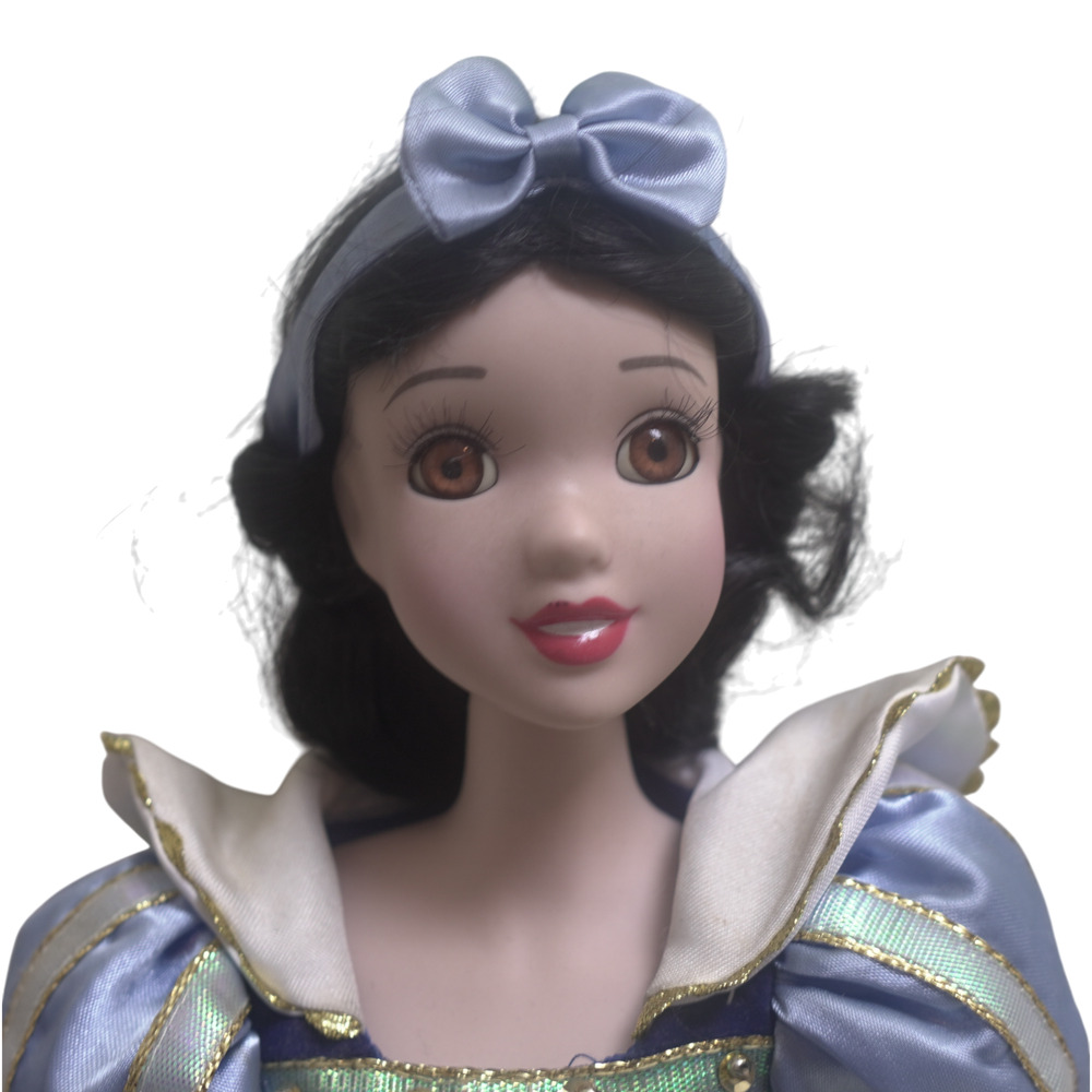 Vintage Disney Snow White Doll Porcelain Face The Brass Key 18” Collectible GUC - Picture 3 of 10